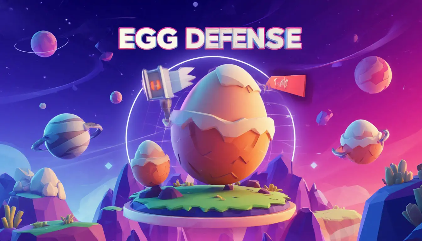 Clean abstract banner for About Egg Defense