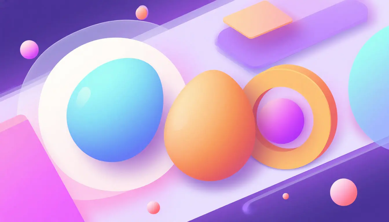 Minimal abstract contact banner